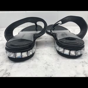 Donald Pliner Patent Sandals